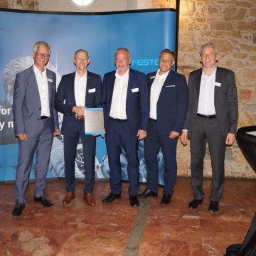 Der siebte Festo Supplier Award