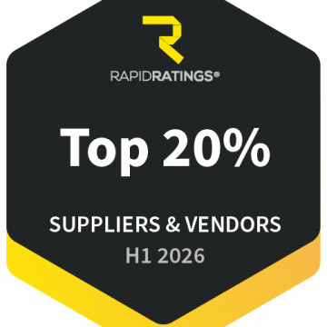 Auszeichnung des Gold Badges von RapidRatings